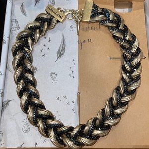 ✨SALE✨ NIB Chloe and Isabel Two-Tone Braided Snake Chain Collar Necklace